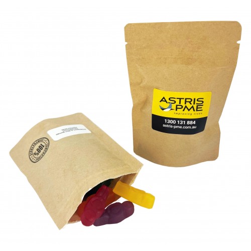 Compostable Bag with Jelly Babies 50g